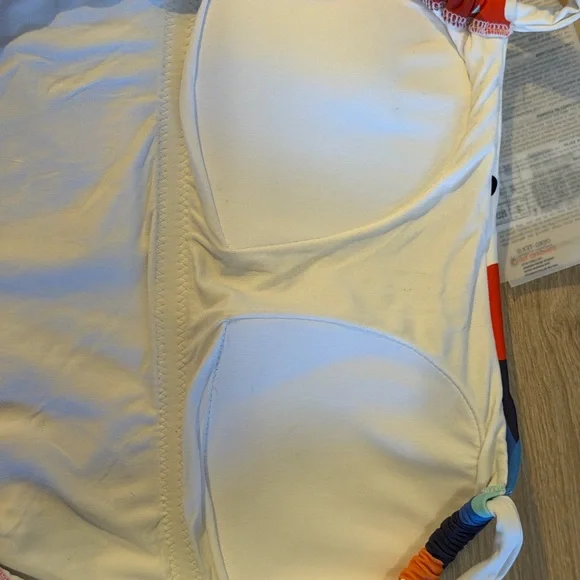 Cache Coeur Poppy Maternity One Piece Swimsuit Floral Size S NWT - Picture 6 of 9